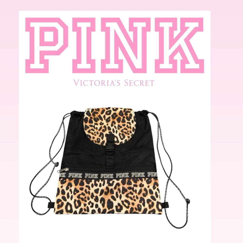 Victoria’s Secret PINK Leopard Print Backpack
